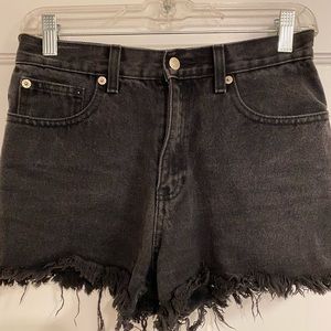 Vintage Canyon River Blues High-Rise Denim Shorts